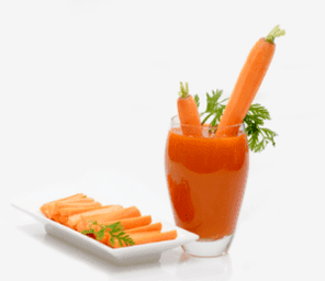 Karottensaft zur Verbesserung der Erektion